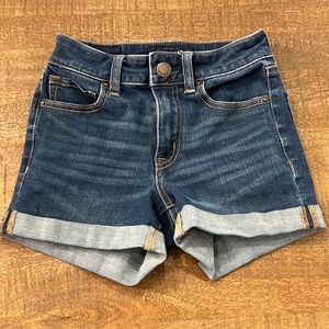 Aeropostale women’s high-rise midi shorts, size 00